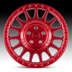 Black Rhino Sandstorm Candy Red Custom Truck Wheels 3